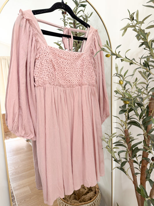Annamarie Dress - Blush