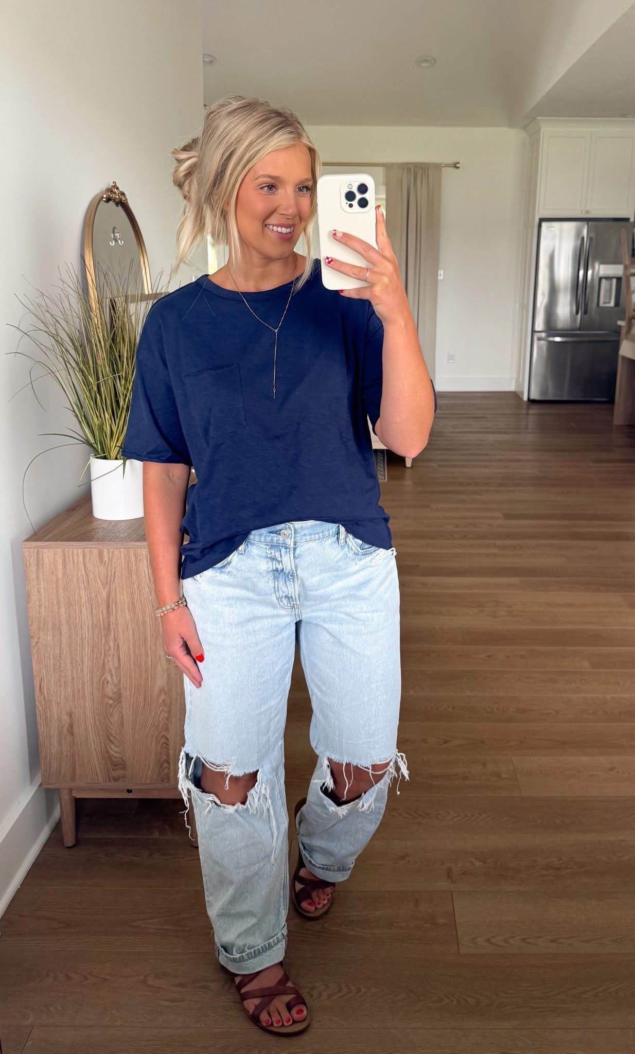 Relaxed Tee - Dark Knight