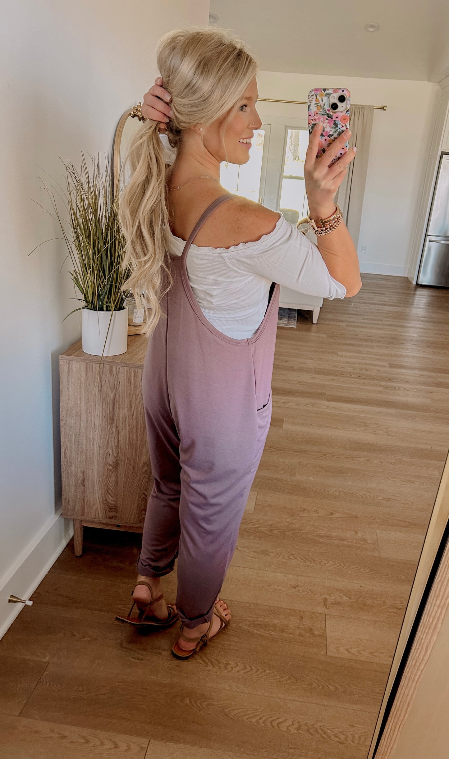 Casual Days Jumpsuit - Mauve Dusk