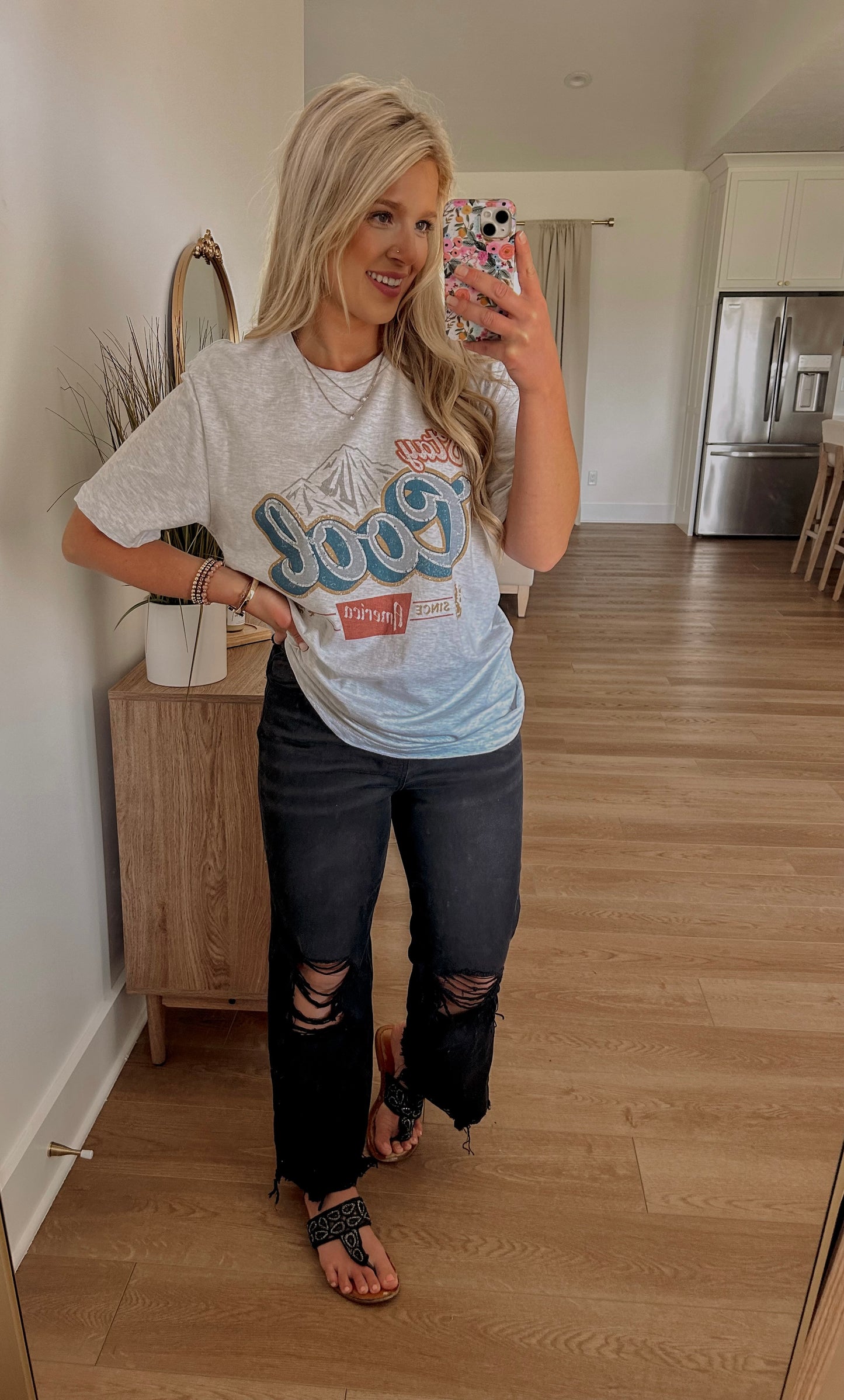 Stay Cool Tee - Heather Grey