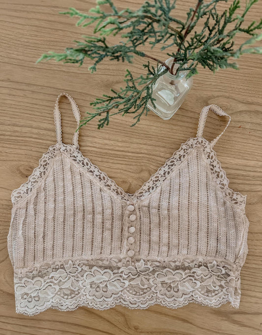Sweet Secrets Bralette - Soft Rose