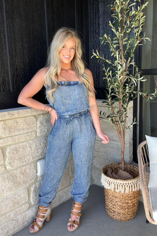 Tencel Jumpsuit - Denim