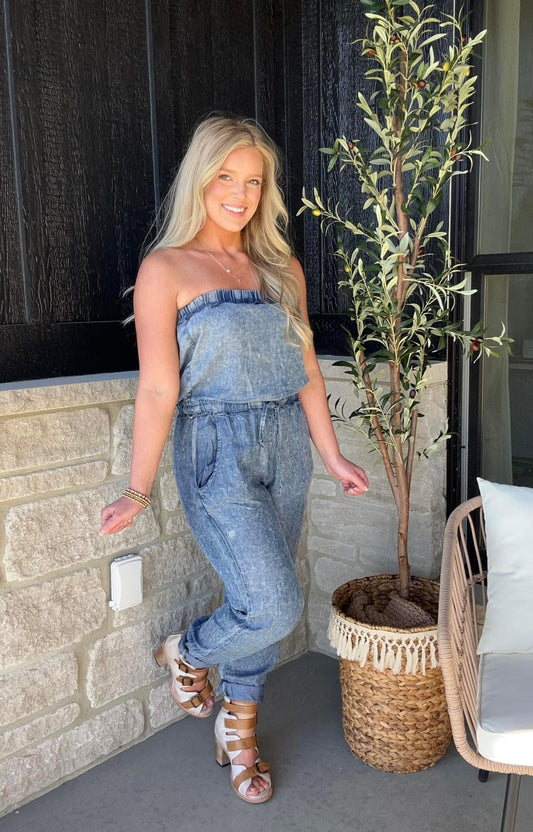 Tencel Jumpsuit - Denim
