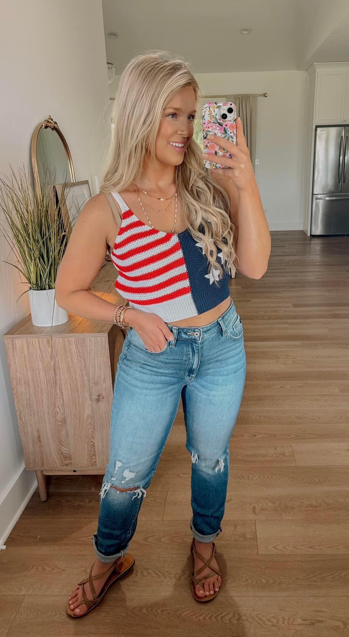 Stars + Stripes Tank
