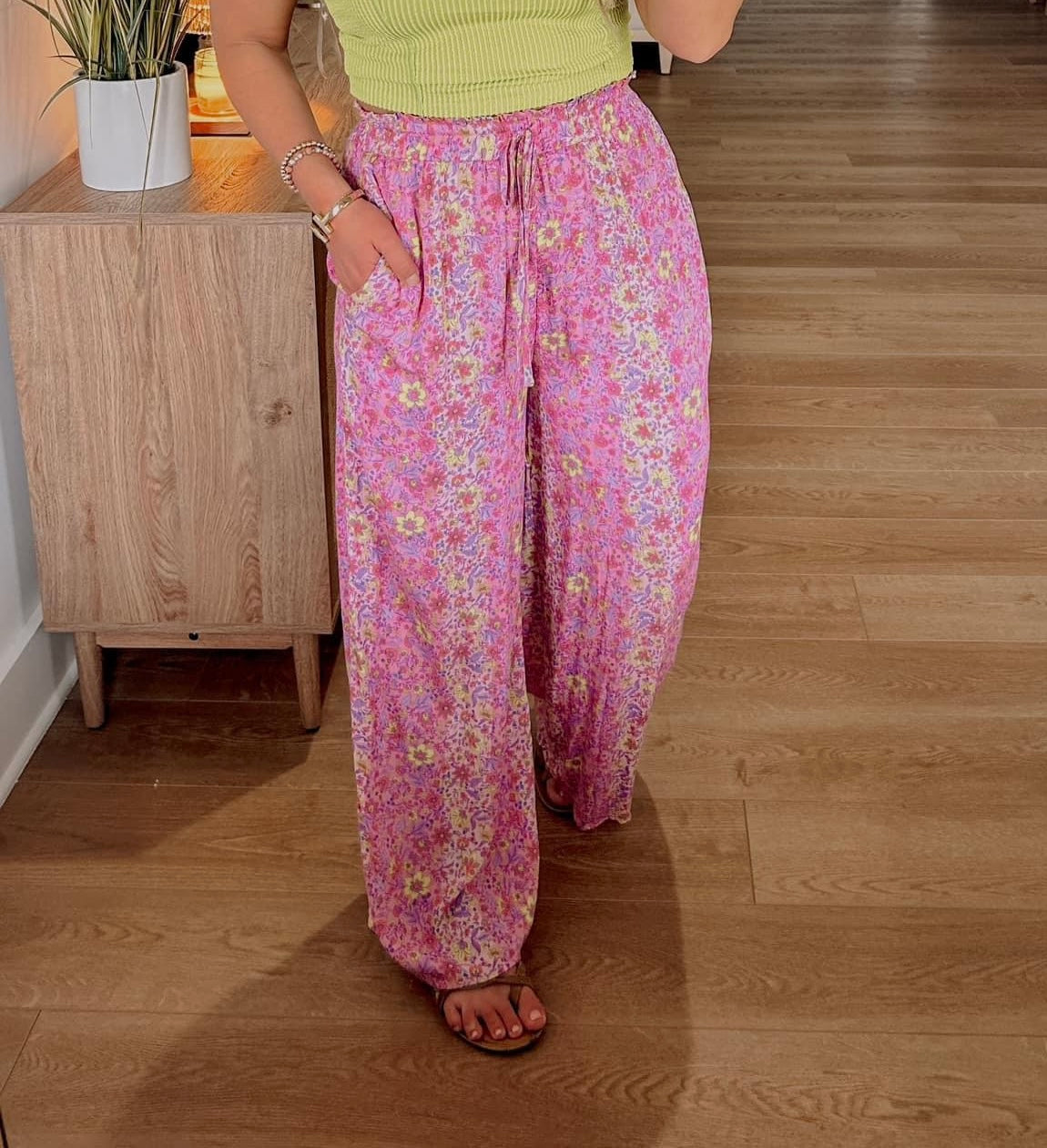 Something To Remember Floral Pants