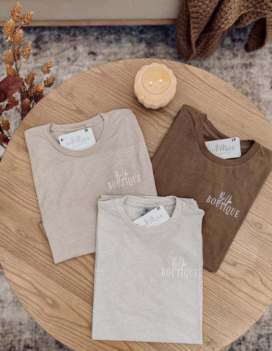 Be You Boutique Tee - Oatmeal