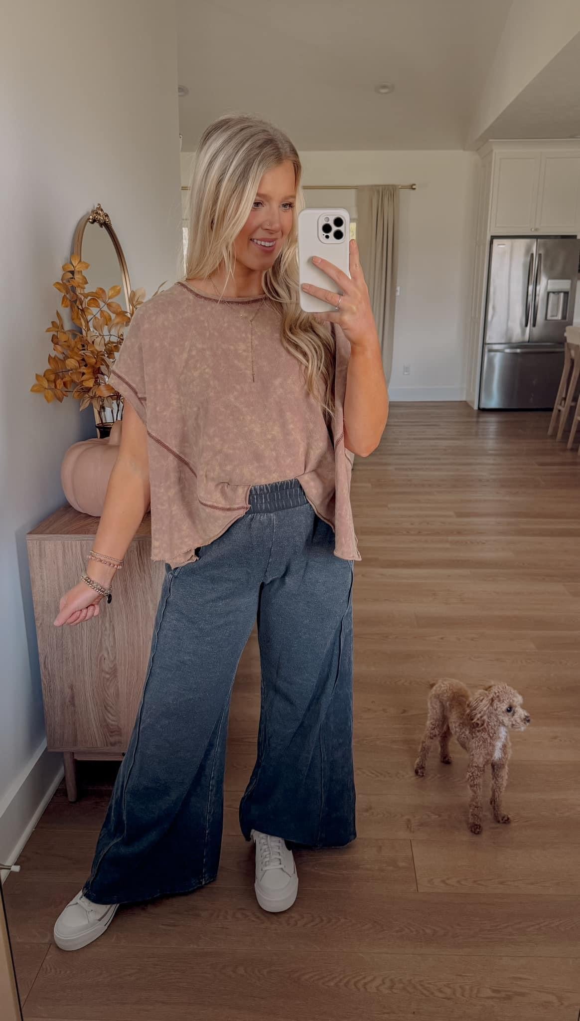 Effortless Vibes Top - Cinnamon