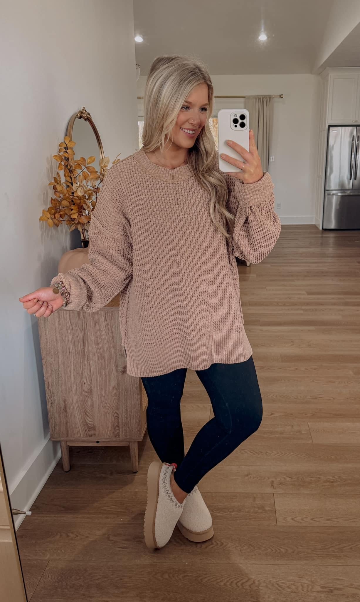 Fall Perfection Sweater - Taupe