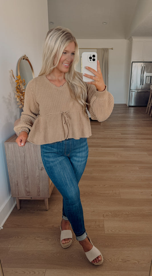 More Love Sweater - Beige