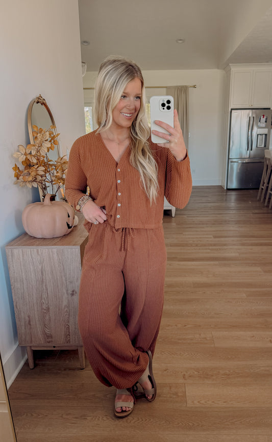 Warm Days Lounge Set - Rust