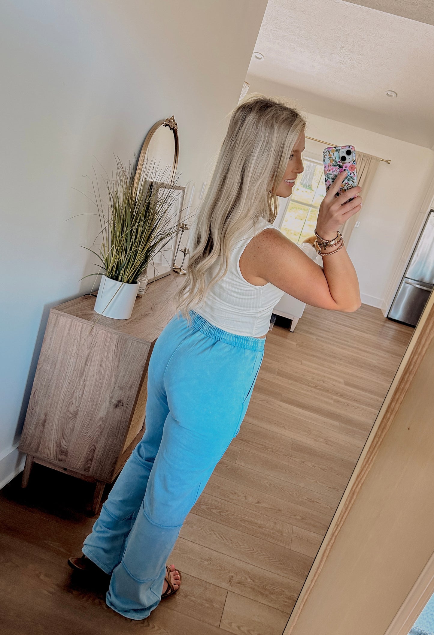 Mineral Washed French Terry Pants